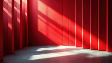 Poster - A smooth minimal red backdrop that enhances visual appeal with its vivid color, making it perfect for greeting cards, social media posts, and promotional graphics.