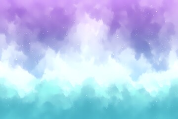 Wall Mural - serene abstract watercolor background in calm tones
