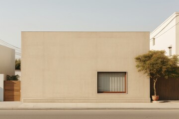 Wall Mural - Architecture building street house.