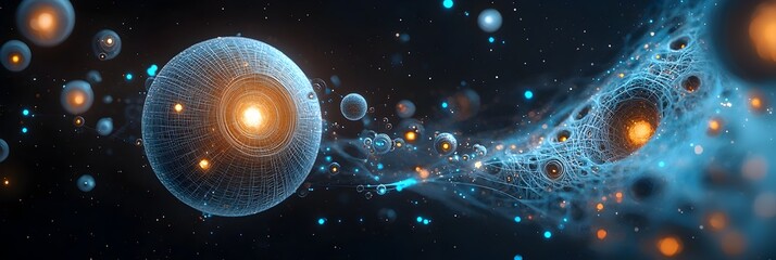 Poster - Captivating Abstract Fractal Designs Showcasing Intricate Infinite Mathematical Structures in a Visually Stunning and Hypnotic Digital Art Display