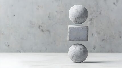Aufkleber - Two magnets slightly apart representing tension and the potential for The magnetic forces creating a concept of opposing elements balance and the opportunity to find a solution