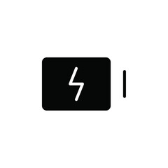 Poster - Charging battery icon web design in vector