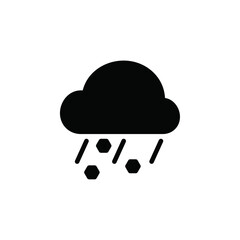 Poster - Hail icon web design in vector