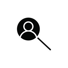 Poster - Hiring icon web design in vector