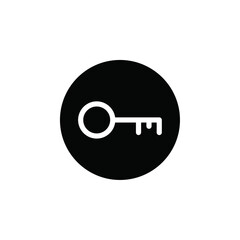 Poster - Key icon web design in vector