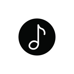 Poster - Music icon web design in vector