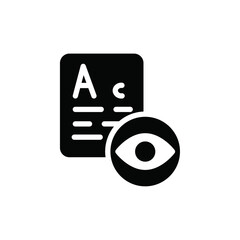 Aufkleber - oculist icon web design in vector