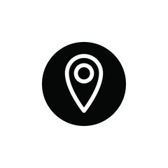 Poster - Pin icon web design in vector