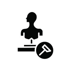 Poster - Sculptor icon web design in vector