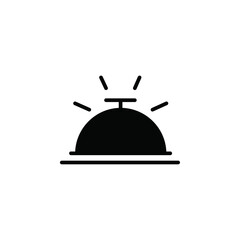 Poster - Service bell icon web design in vector