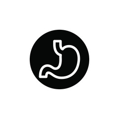 Poster - Stomach icon web design in vector