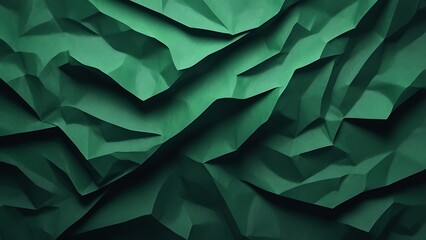 Poster - abstract, textured grunge background featuring a crumpled paper design showcasing intricate folds and creases that create a three dimensional effect