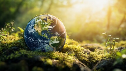 Poster - Earth Day pledges encouraging individuals and organizations to commit to sustainable practices and contribute to global environmental efforts