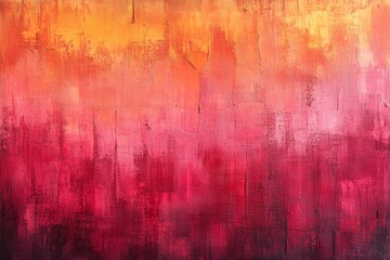 Abstract Red and Orange Acrylic Painting Texture