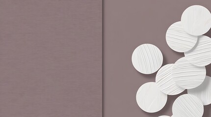 Poster - minimalist, abstract background composition featuring a two part layout