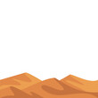 © Creative Visionery - Desert Hill Landscape Illustration
