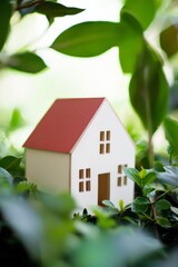Wall Mural - Investigate how sustainable housing can address social issues. Discuss how affordable, eco-friendly homes can benefit low-income