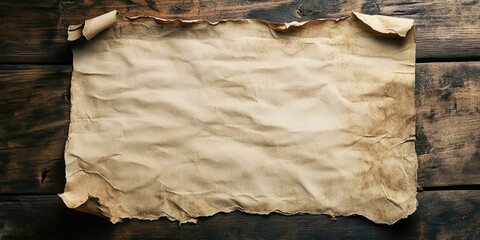 Poster - Vintage paper with ample copyspace for text