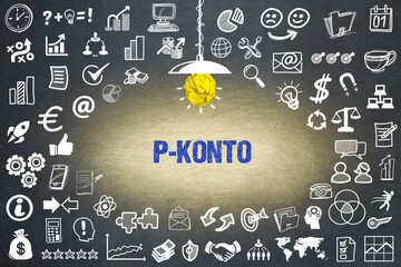 Canvas Print - P-Konto	
