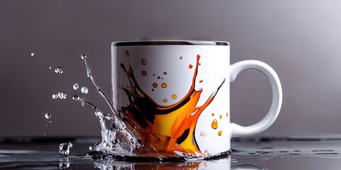 Sticker - Coffee mug