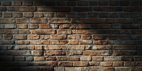 Aufkleber - Textured Brick Wall with Copy Space