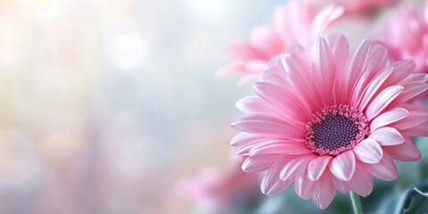 Aufkleber - Floral nature with copyspace used as a background or wallpaper.