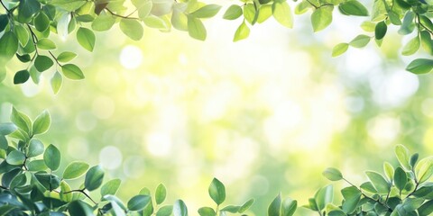 Aufkleber - Green nature with copyspace suitable for use as a background or wallpaper.