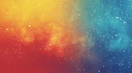 Poster - Vibrant Gradient Background with Dynamic Grainy Texture