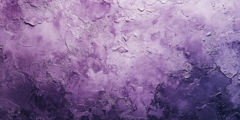 Fototapete - Abstract purple surface, copyspace. Distressed concrete wall texture, area for text, template.