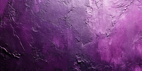 Fototapete - Abstract purple surface, copyspace. Distressed concrete wall texture, area for text, template.