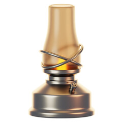 Poster - 3d render halloween icon concept. 3d render lantern
