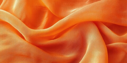 Fototapete - Orange textile background texture