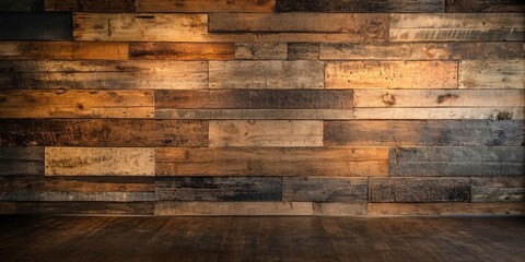 Poster - wood backdrop featuring natural texture