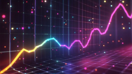 Poster - Colorful Data Visualization and Graph Trends