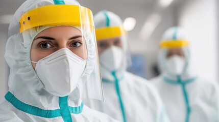 Wall Mural - surgeons performing operation in sterile room