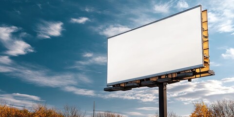 Poster - blank billboard - outdoor public commercial advertising