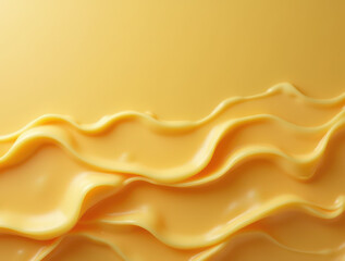 Cheese frame drops background. Liquid cheese drip banner. Cheese border