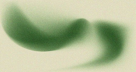 Poster - Abstract White and Green wave grainy texture background for banner
