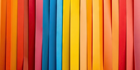 Fototapete - Background made of multicolored paper copy space