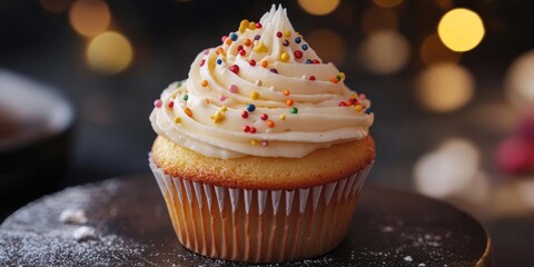 Poster - Cupcake featuring a New Year message