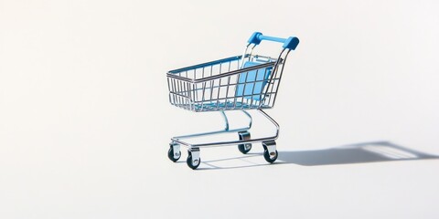 Poster - cart against a white background