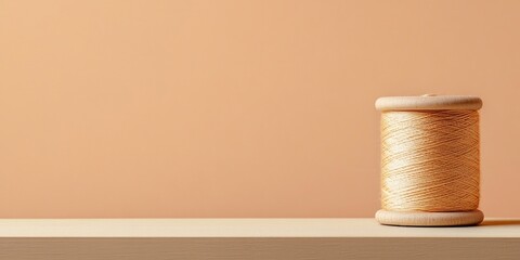 Poster - spool of thread and copyspace