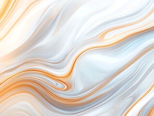Poster - Elegant abstract marble background featuring smooth waves and soft colors, perfect for design and artistic projects.