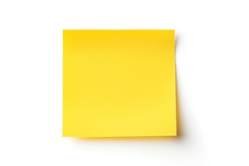 Canvas Print - Backgrounds yellow paper note.