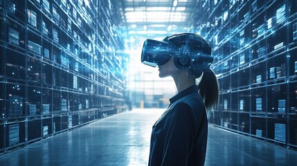 Poster - Virtual Reality Experience in Warehouse Setting