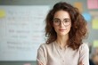 © Analogue - Confident Entrepreneur Standing by Whiteboard