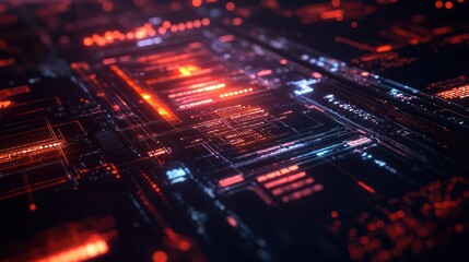 Abstract Digital Network
