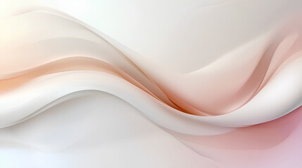 Poster - abstract background with smooth lines