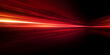 © john - Red line of light speed motion background. red fast movement background design faster. concept texture of digital technology speedy move and space black