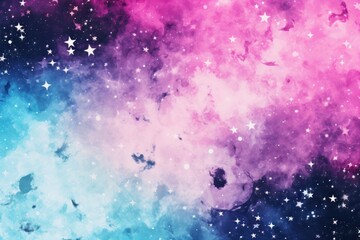 Wall Mural - purple and brown colors nebula space backgrounds.